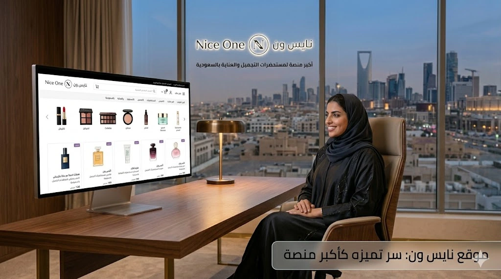 موقع نايس ون (Nice One): سر تميزه كأكبر منصة لمستحضرات التجميل والعناية بالسعودية.