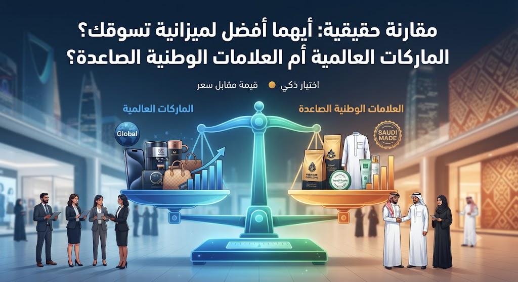 مقارنة حقيقية: أيهما أفضل لميزانيتك؟ الماركات العالمية أم العلامات الوطنية الصاعدة؟