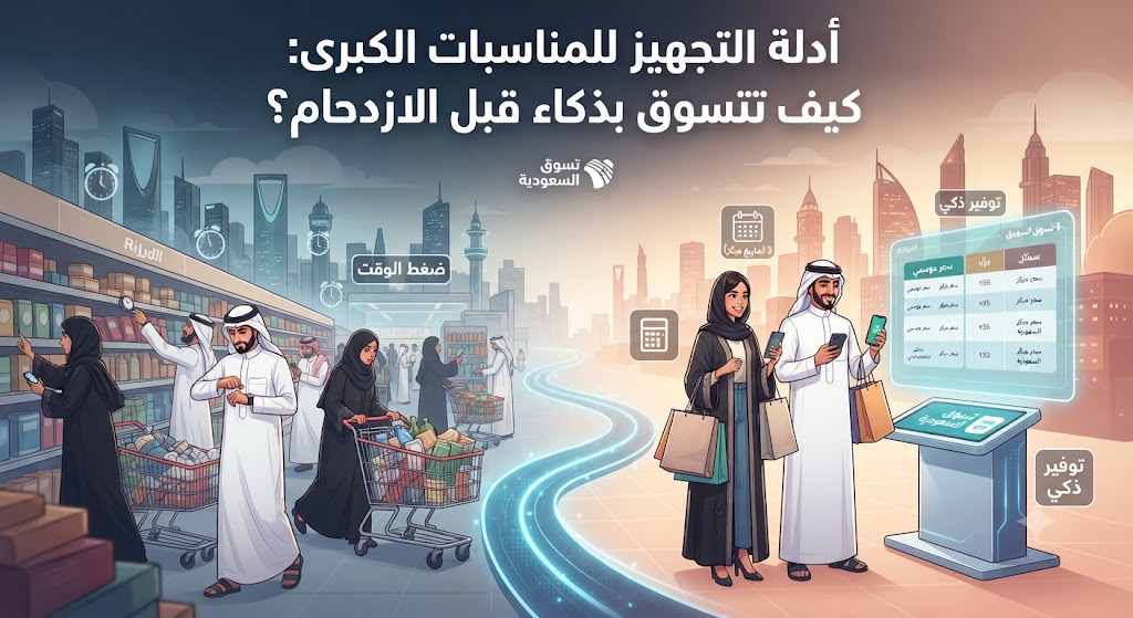 أدلة التجهيز للمناسبات الكبرى: كيف تتسوق بذكاء قبل الازدحام؟