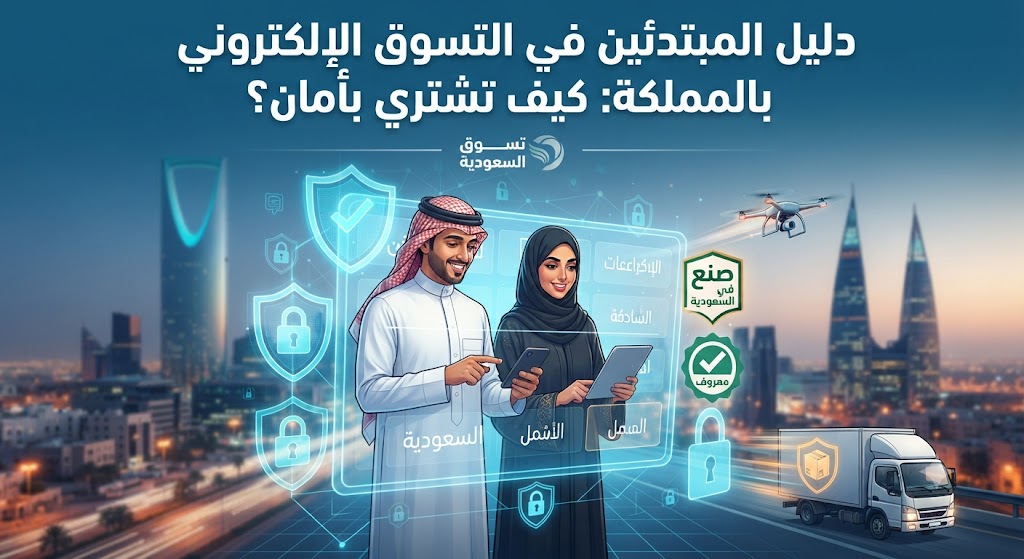 دليل المبتدئين في التسوق الإلكتروني بالمملكة: كيف تشتري بأمان؟