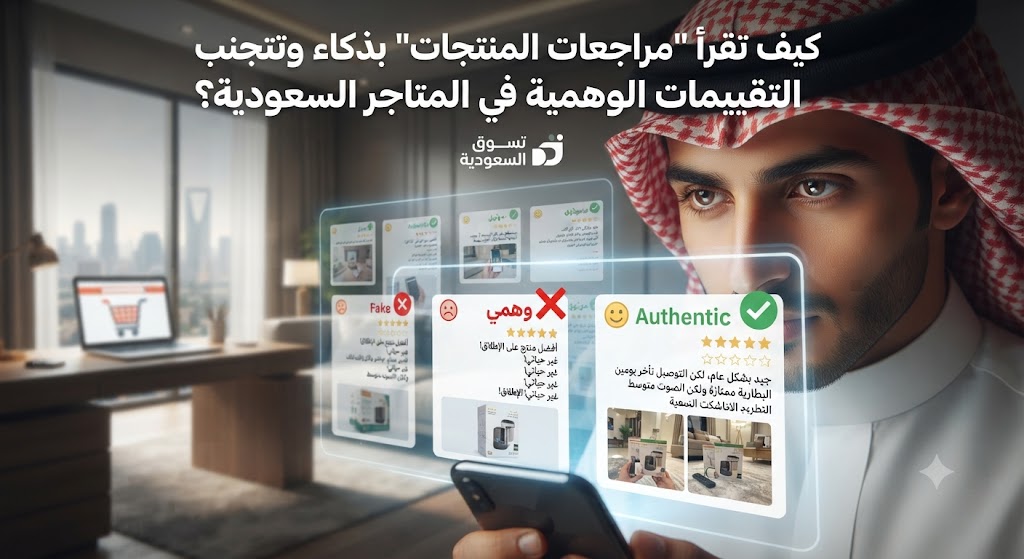 كيف تقرأ “مراجعات المنتجات” بذكاء وتتجنب التقييمات الوهمية في المتاجر السعودية؟